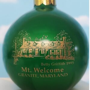 Mt Welcome Ornament